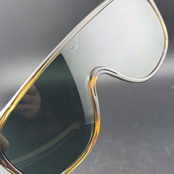 Vintage NOS 80’s Willson Spectra Mirror Lens Brown Frame Safety Glasses 1130035 - Picture 10 of 12